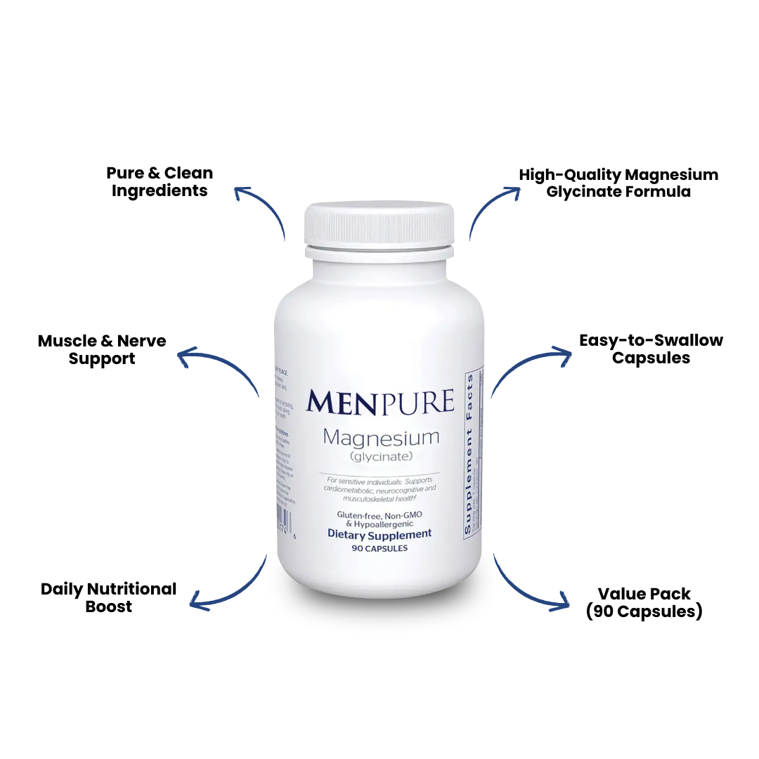 Meet Magnesium Glycinate Gentle, High-Absorption Support for Men 40+